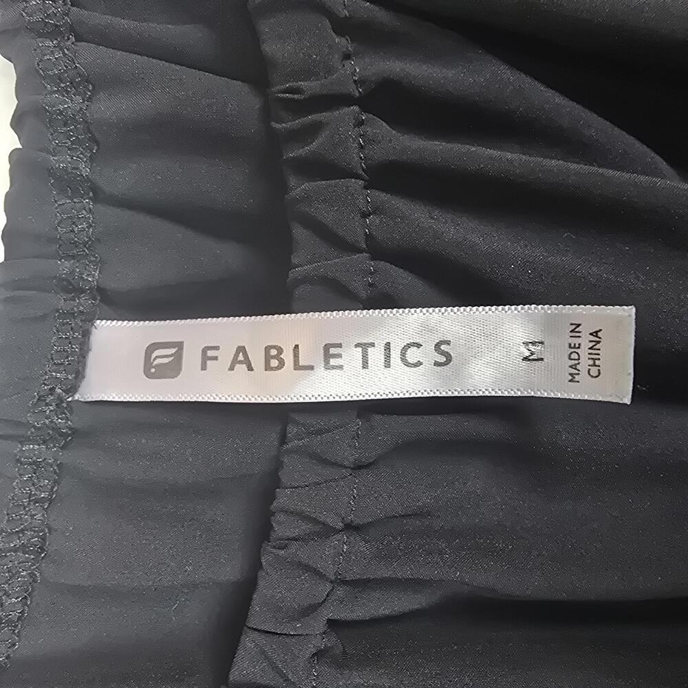 Fabletics Black Off-Shoulder Romper - image 5